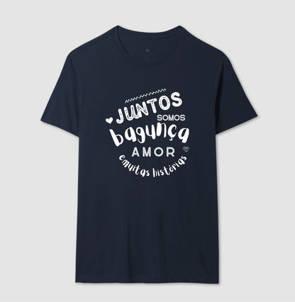 Camiseta - Família Juntos somos Bagunça
