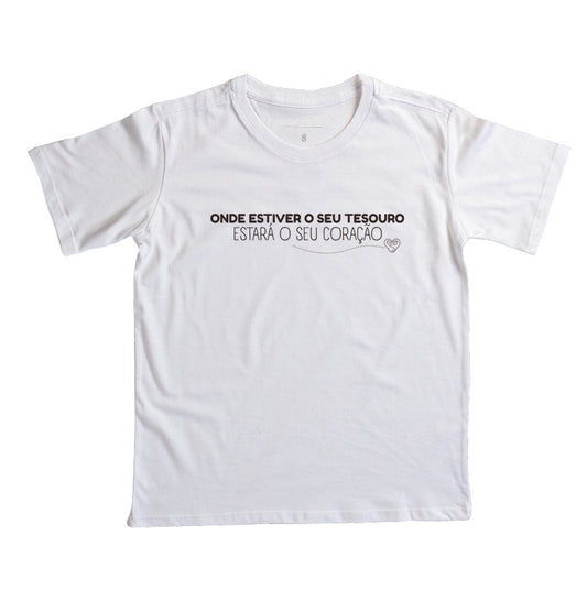 Camiseta Infantil - Família Tesouro
