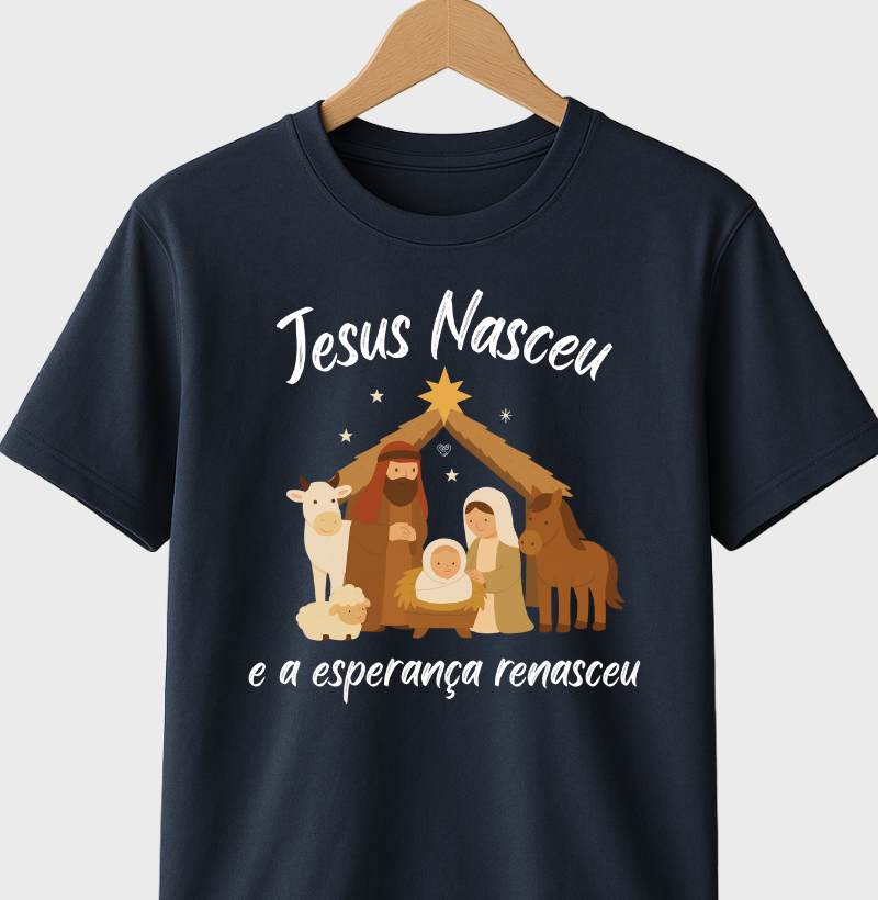 Camiseta Jesus Renasceu