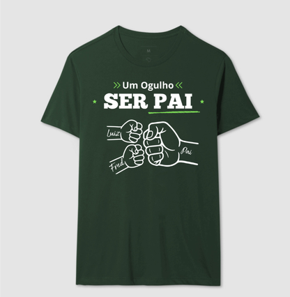 Camiseta Personalizada Orgulho Ser Pai