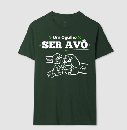 Camiseta Personalizada Orgulho Ser Avô