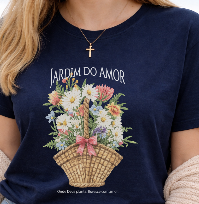 Camiseta Jardim de Amor