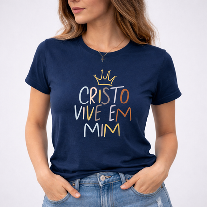 Camiseta Cristo Vive em Mim