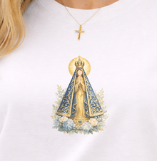 Camiseta Nossa Senhora Aparecida Aquarela