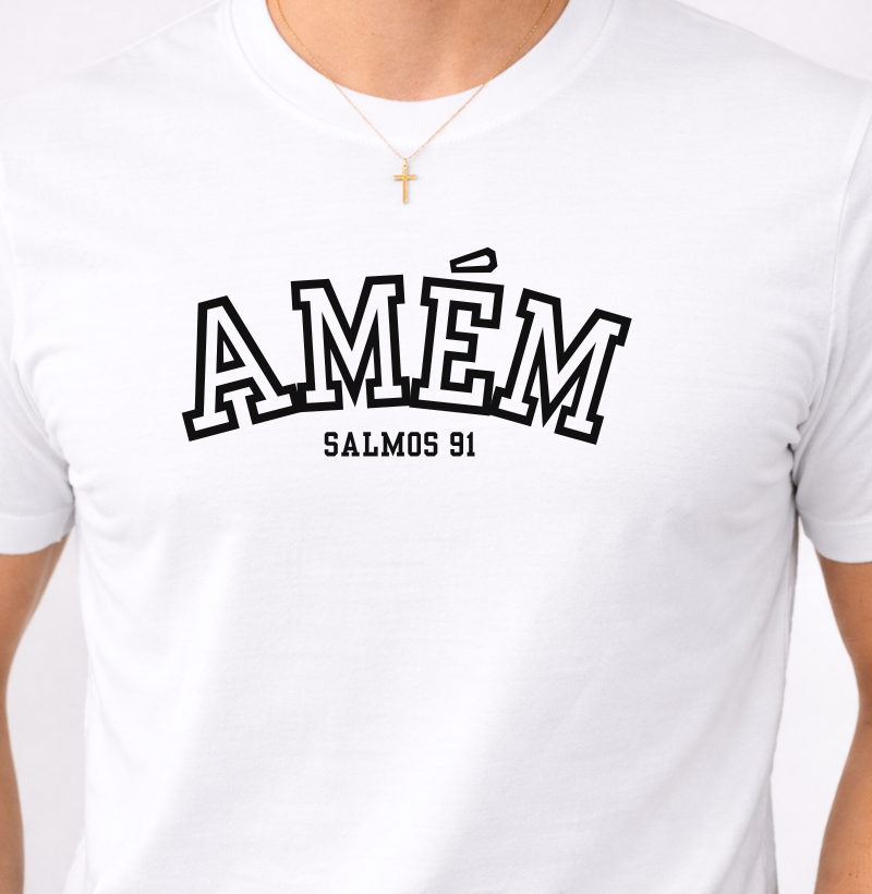 Camiseta Amém Salmo 91
