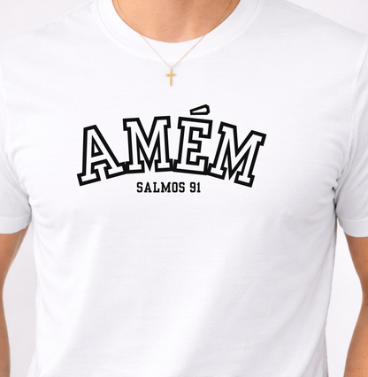 Camiseta Amém Salmo 91