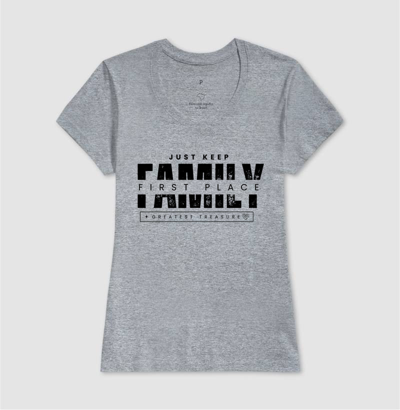 Camiseta Família - Just Keep Family