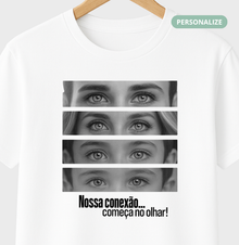Camiseta Personalizada Olhares