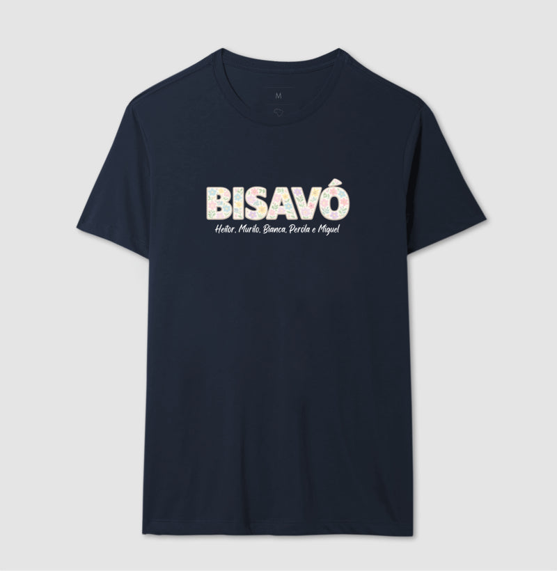 Camiseta Personalizada Bisavó / Vovó Floral