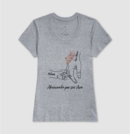 Camiseta Personalizada Abençoada por ser avó