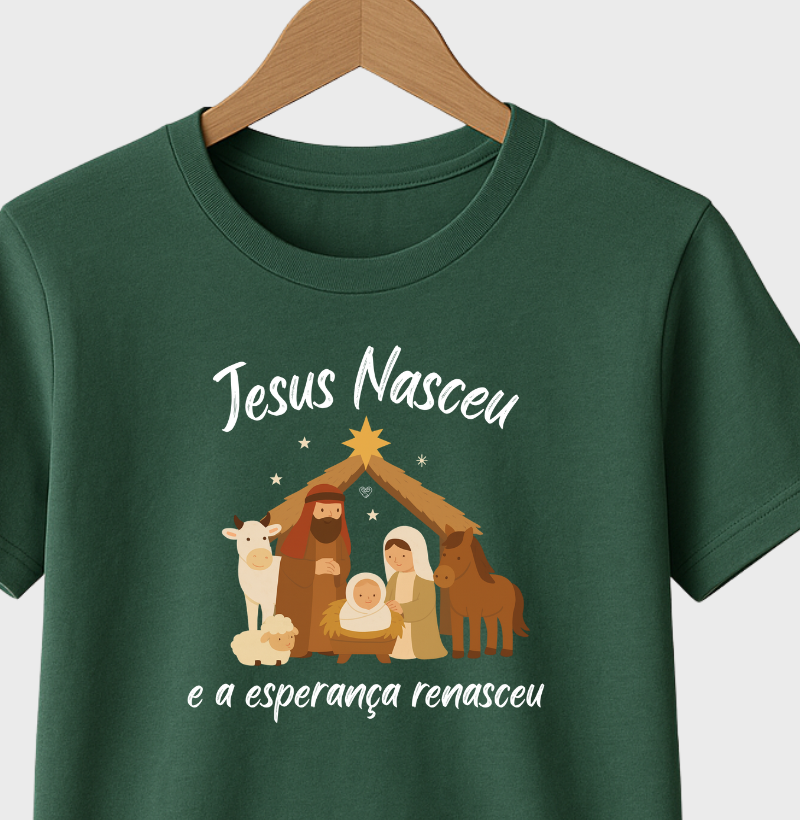 Camiseta Jesus Renasceu