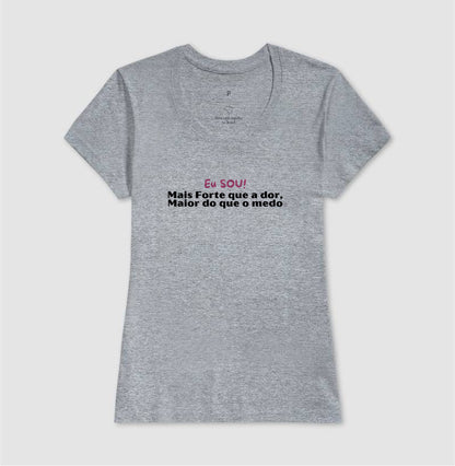 Camiseta Personalizada - Eu sou maior do que a dor