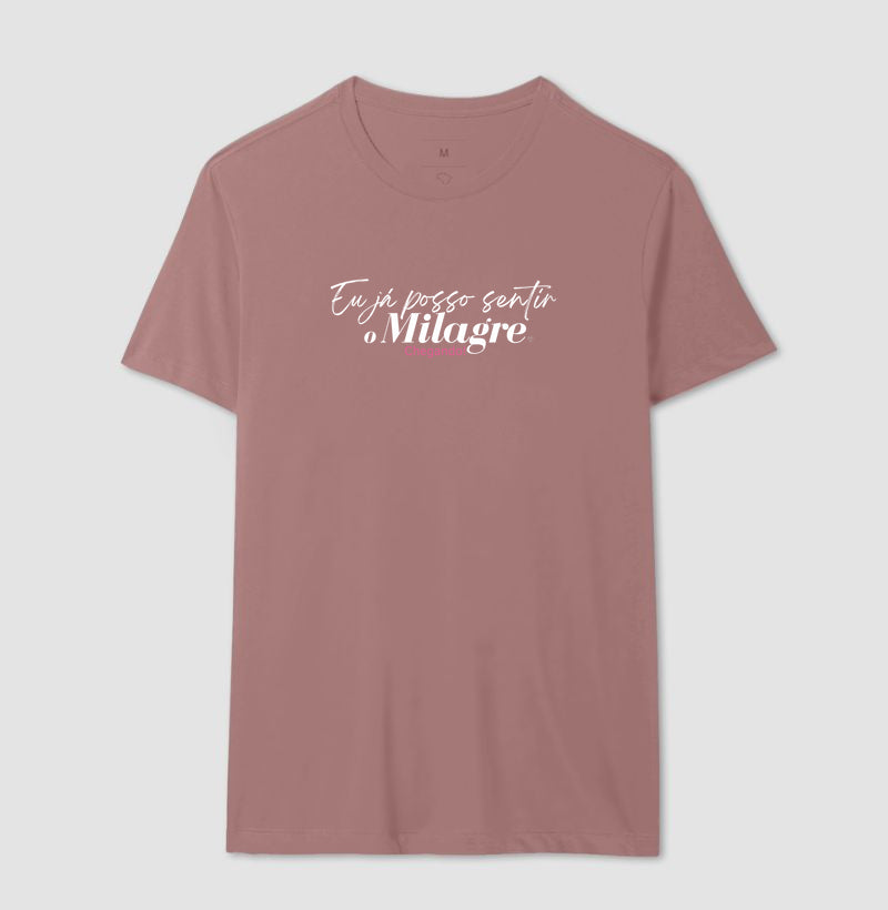 Camiseta Eu já posso sentir