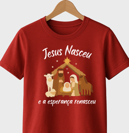 Camiseta Jesus Renasceu