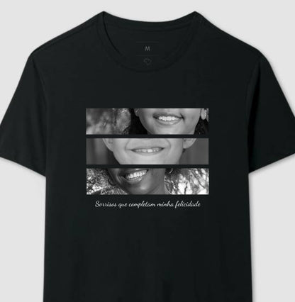 Camiseta Sorrisos de Felicidade