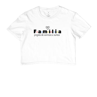 Cropped - Família Projeto de sorrisos e caos
