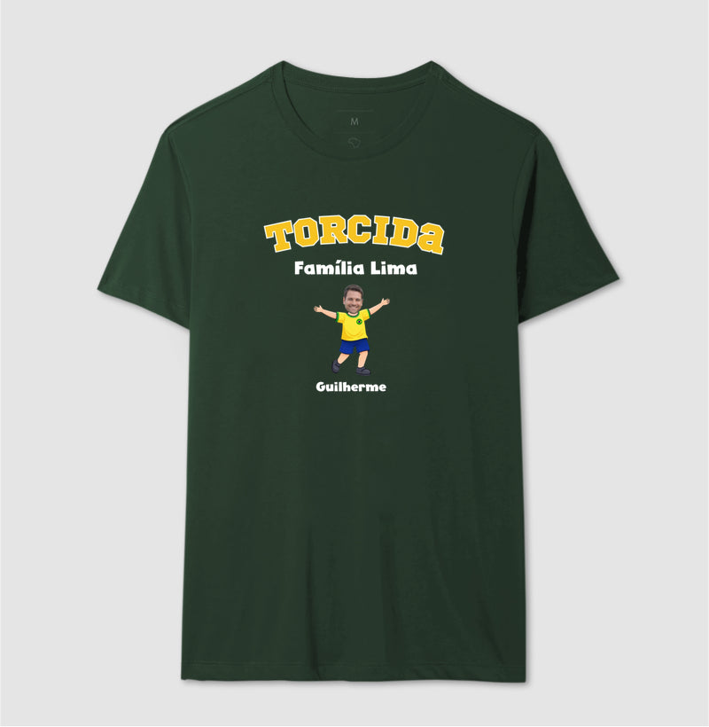 Camiseta Personalizada Torcida da Família
