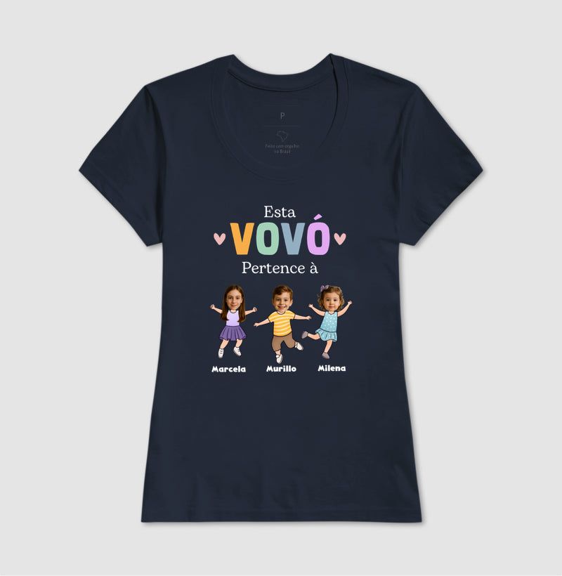 Camiseta Personalizada Divertida Vovó/Vovô pertence à