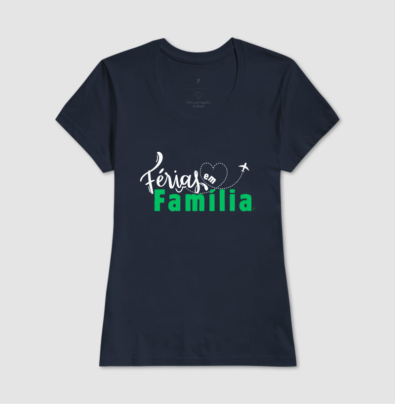 Camiseta - Férias em Família