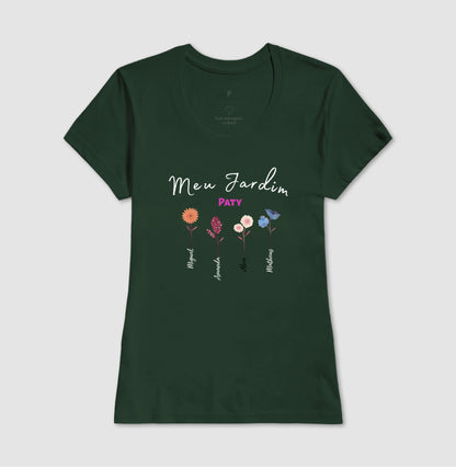 Camiseta Personalizada Jardim da Mamãe