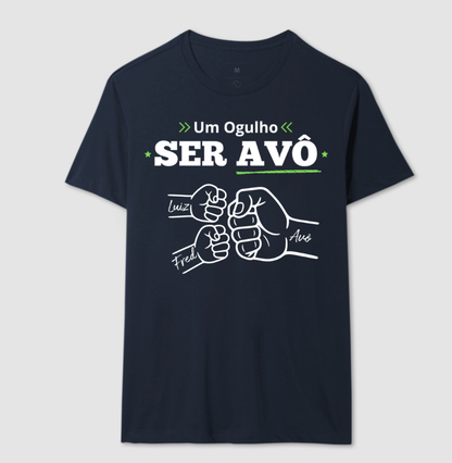 Camiseta Personalizada Orgulho Ser Avô