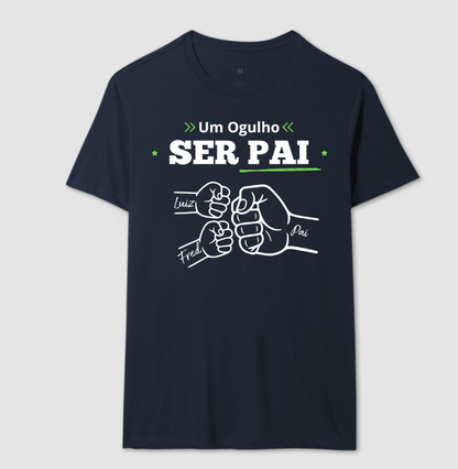 Camiseta Personalizada Orgulho Ser Pai