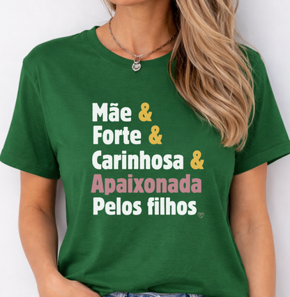 Camiseta para a Mãe apaixonada pelos filhos