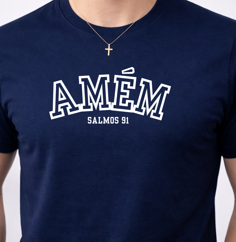 Camiseta Amém Salmo 91