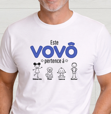 Camiseta Personalizada - Vovô/Vovó  Netos e Pets