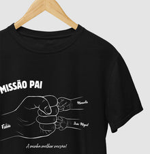 Camiseta Personalizada Missão Pai  Minha melhor versão
