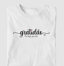 Camiseta Infantil Gratidão