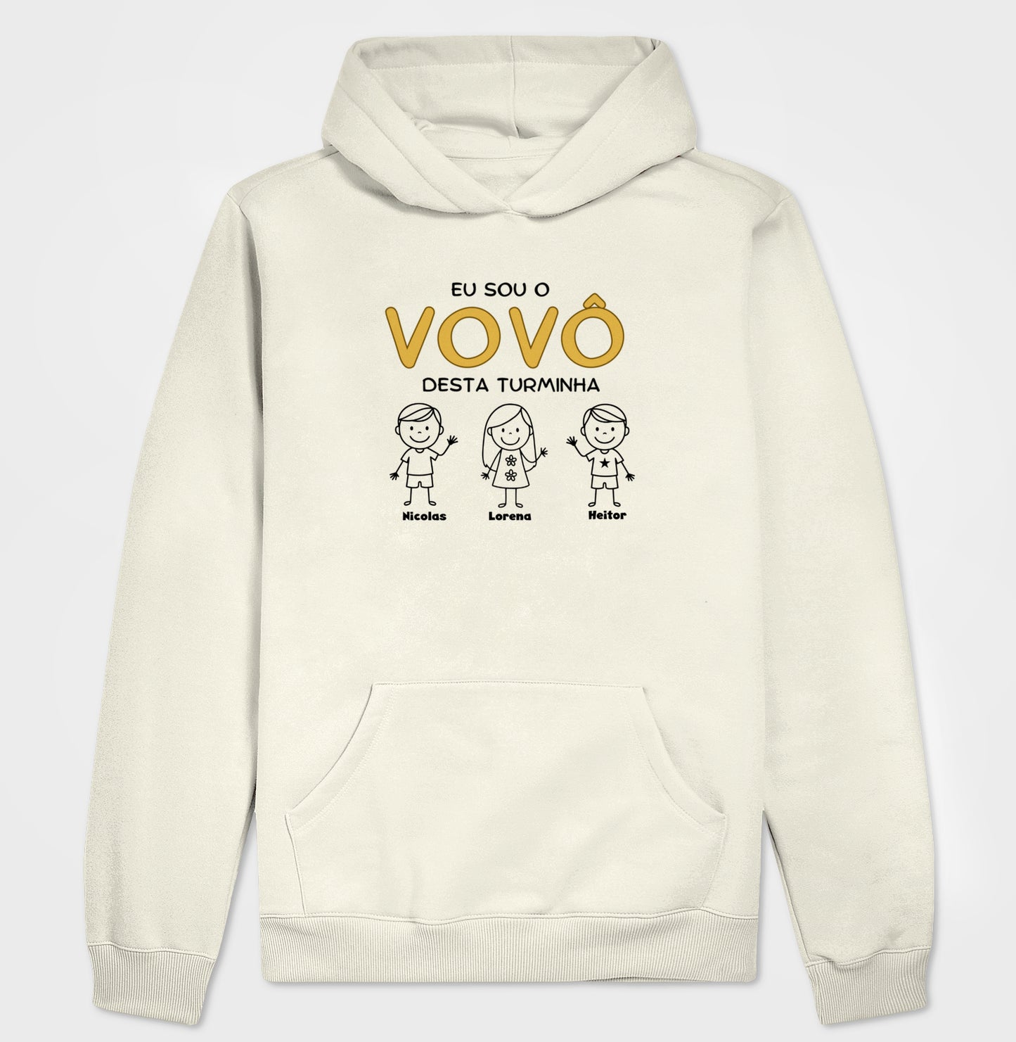Moletom Personalizado Vovô/ Vovó desta turminha