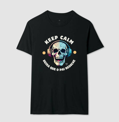 Camiseta Pai - Deixa que o Pai resolve