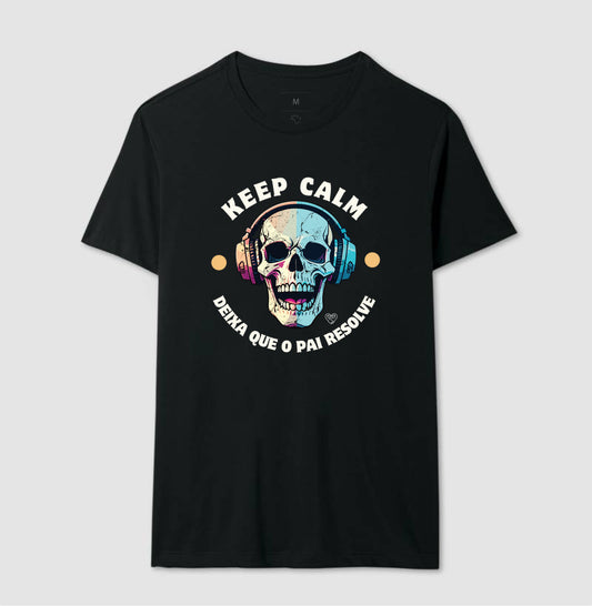 Camiseta Pai - Deixa que o Pai resolve