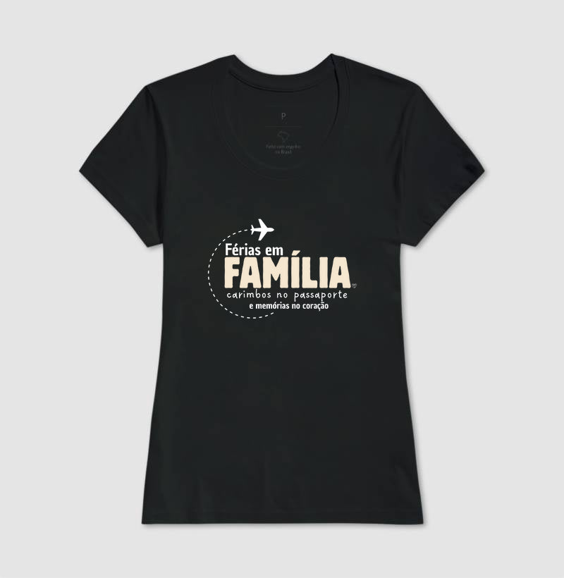 Camiseta Férias em Família