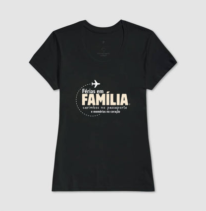 Camiseta Férias em Família