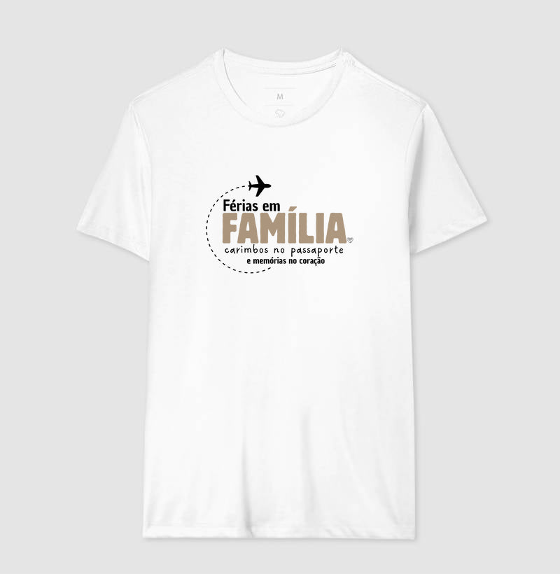 Camiseta Férias em Família