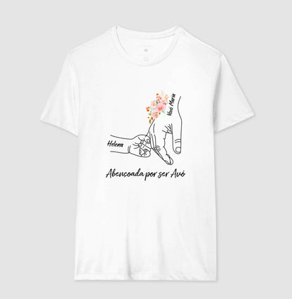 Camiseta Personalizada Abençoada por ser avó