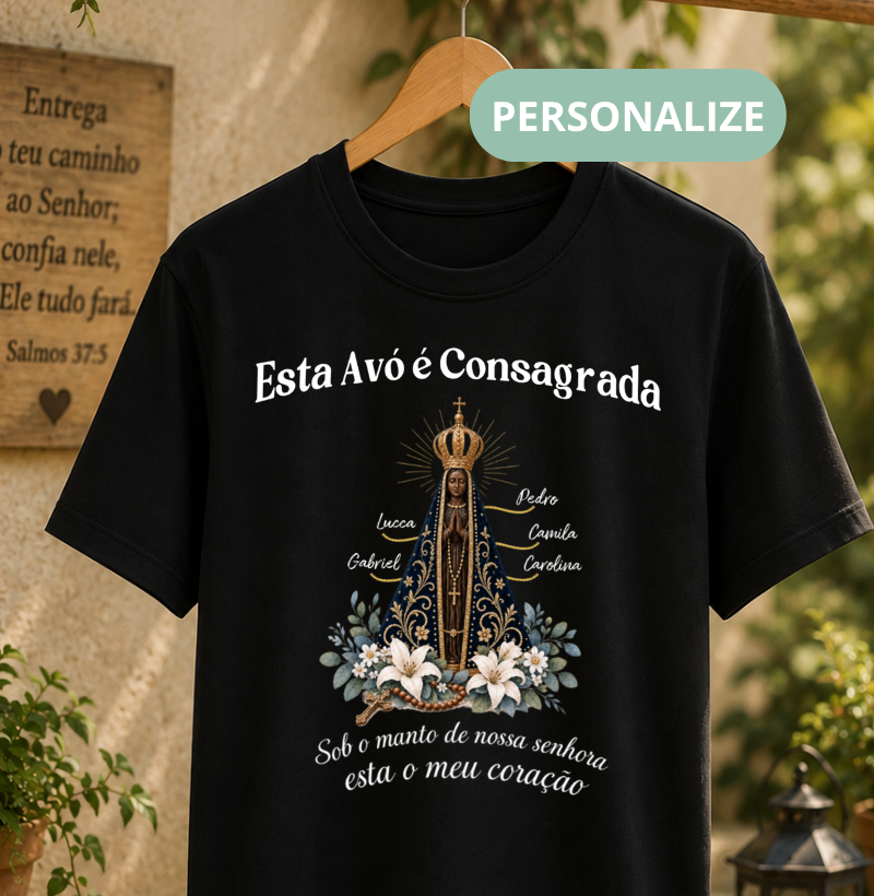 Camiseta Personalizada Nossa Senhora Consagrada