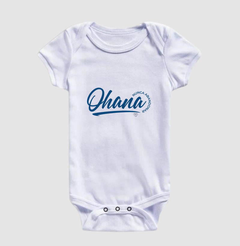 Body Infantil Família Ohana