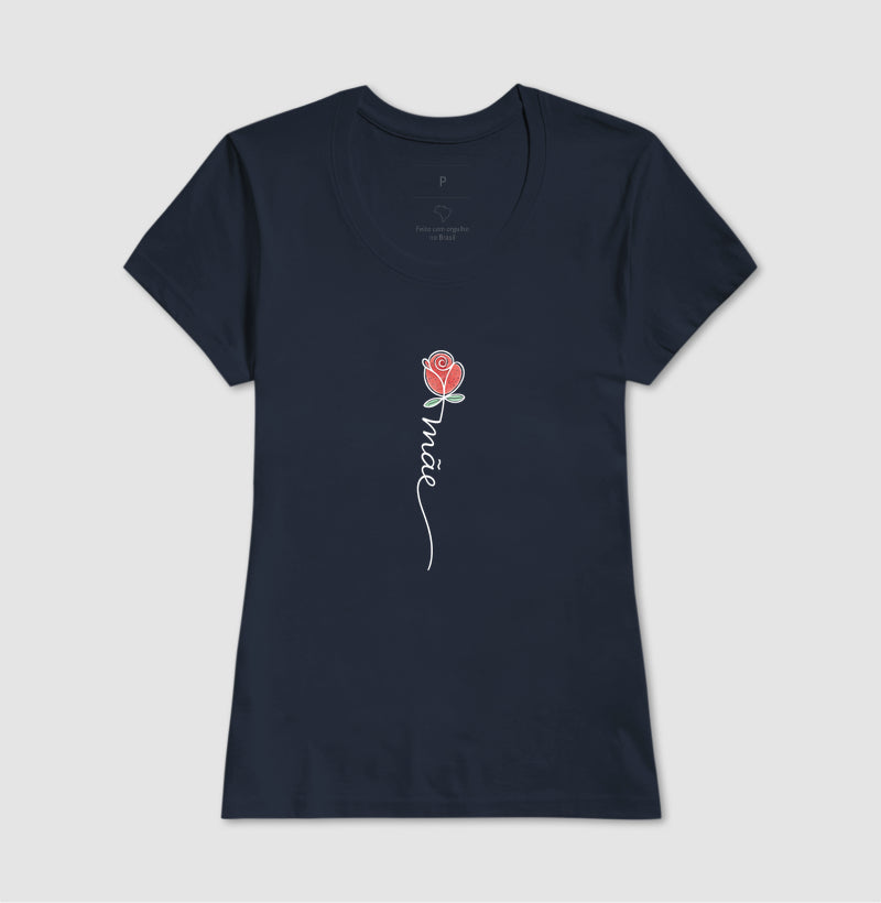 Camiseta Flor de Mãe