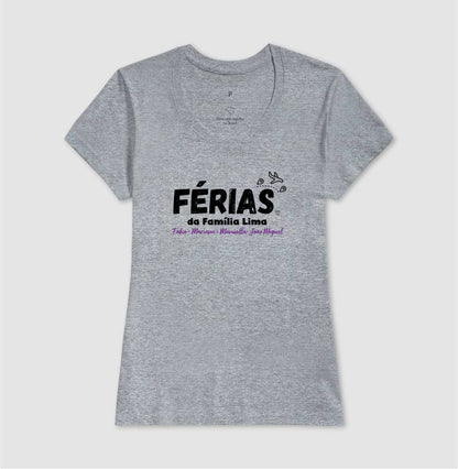 Camiseta Personalizada - Férias em Família