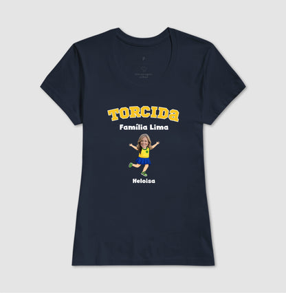 Camiseta Personalizada Torcida da Família