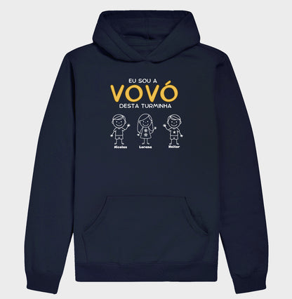 Moletom Personalizado Eu sou a Vovó/Vovô desta turminha