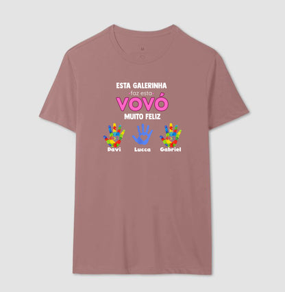 #6408 Arilde Junior CAMISETA ROSA M