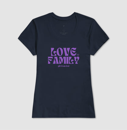 Camiseta Família - Love Family