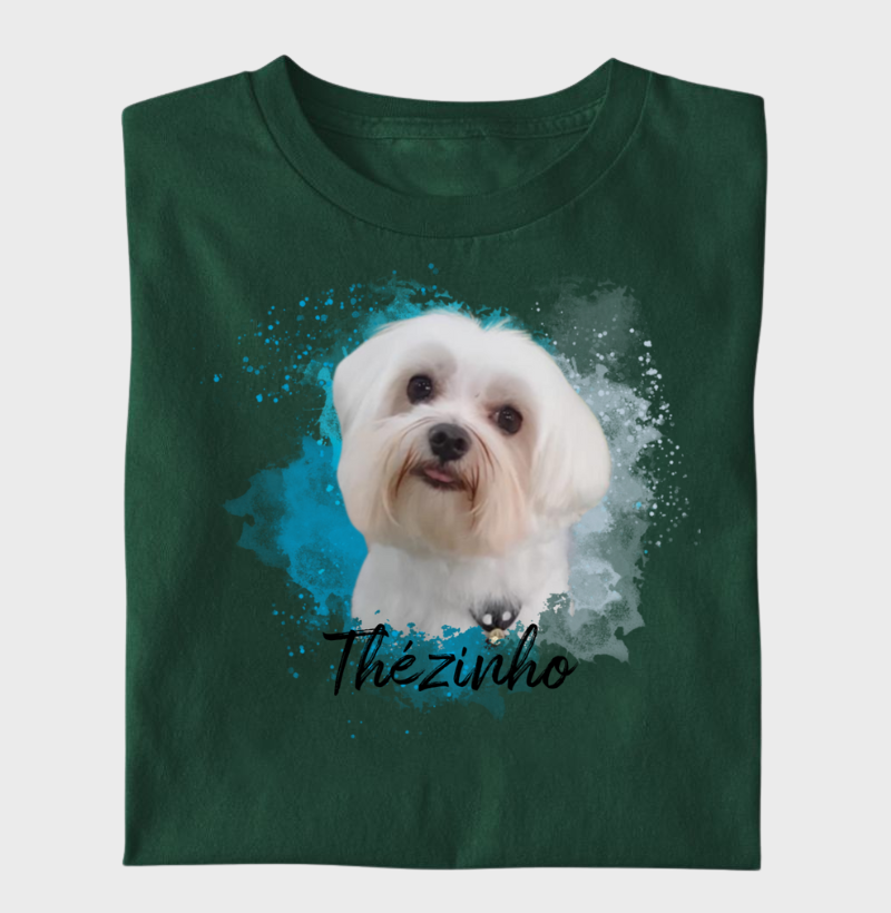 Camiseta Personalizada Bootleg Meu Pet
