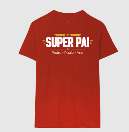 Camiseta Personalizada Super Pai