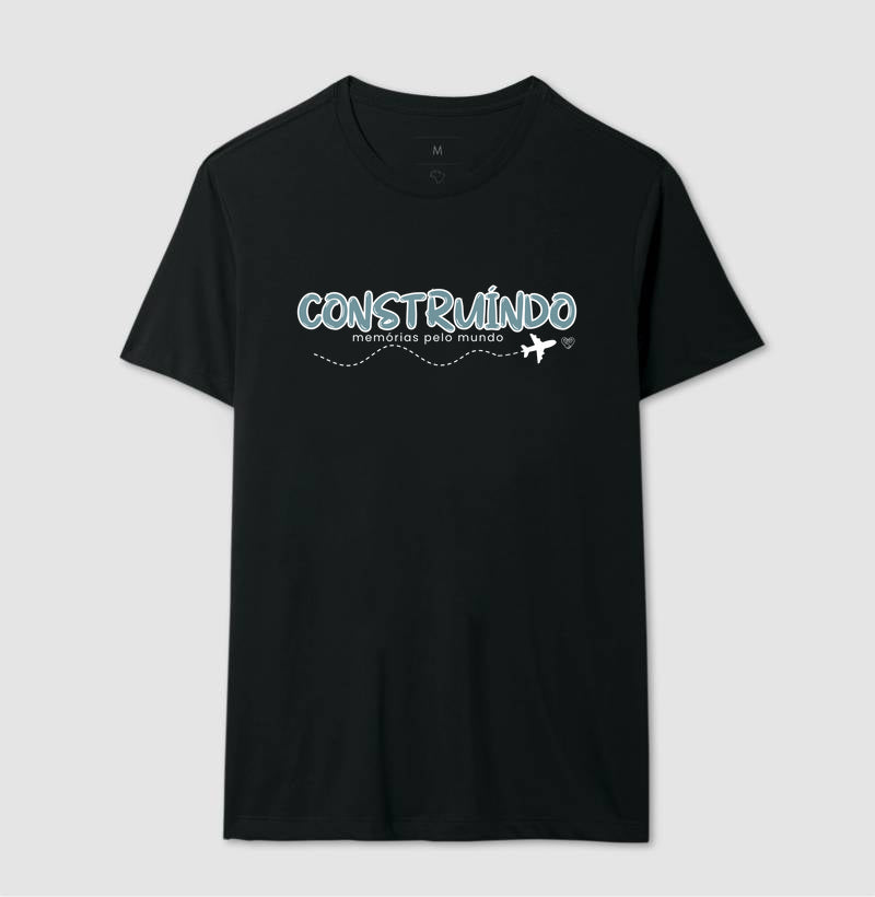 Camiseta Viagem Construindo Memórias pelo Mundo