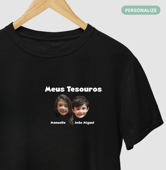 Camiseta - Meus Tesouros